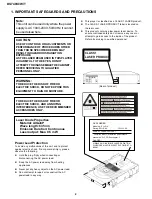 Предварительный просмотр 2 страницы Sharp DV-740/T Service Manual