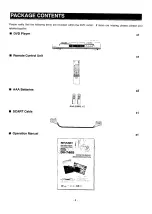 Предварительный просмотр 11 страницы Sharp DV-740S Operation Manual