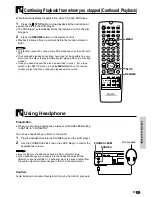 Предварительный просмотр 39 страницы Sharp DV-760H Operation Manual