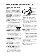 Preview for 3 page of Sharp DV-HR300 Operation Manual