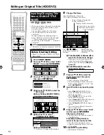 Preview for 72 page of Sharp DV-HR300H Operation Manual