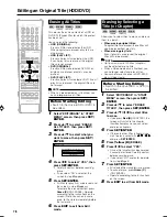 Preview for 76 page of Sharp DV-HR300H Operation Manual