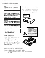 Preview for 2 page of Sharp DV-HR300U Service Manual