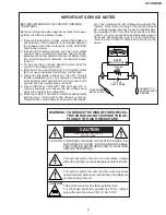 Preview for 3 page of Sharp DV-HR300U Service Manual