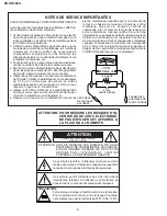 Preview for 4 page of Sharp DV-HR300U Service Manual