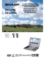 Sharp DV-L70BL Operation Manual preview