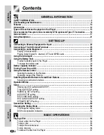 Preview for 3 page of Sharp DV-L80 Operation Manual