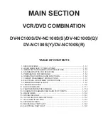 Preview for 2 page of Sharp DV-NC100S Service Manual