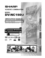 Sharp DV-NC150U Operation Manual предпросмотр