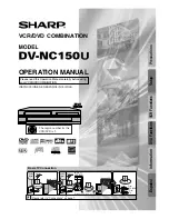 Предварительный просмотр 1 страницы Sharp DV-NC150U Operation Manual