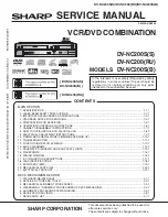 Sharp DV-NC200SB Service Manual предпросмотр