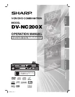 Preview for 1 page of Sharp DV-NC200X Operation Manual