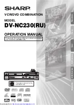 Sharp DV-NC230(RU) Operation Manual preview