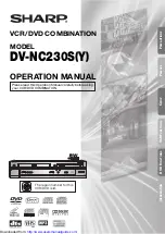 Preview for 1 page of Sharp DV-NC230S Operation Manual