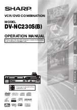 Sharp DV-NC230SB Operation Manual preview