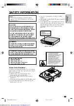 Предварительный просмотр 3 страницы Sharp DV-NC60 Operation Manual