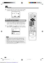 Предварительный просмотр 36 страницы Sharp DV-NC60 Operation Manual