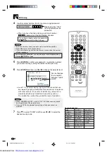 Предварительный просмотр 44 страницы Sharp DV-NC60 Operation Manual