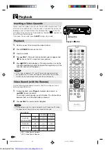 Предварительный просмотр 56 страницы Sharp DV-NC60 Operation Manual