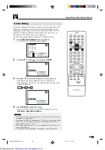 Предварительный просмотр 91 страницы Sharp DV-NC60 Operation Manual