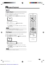 Предварительный просмотр 99 страницы Sharp DV-NC60 Operation Manual