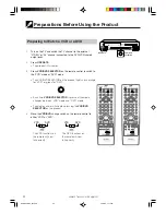 Предварительный просмотр 24 страницы Sharp DV-NC65H Operation Manual