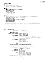 Предварительный просмотр 3 страницы Sharp DV-NC65H Service Manual