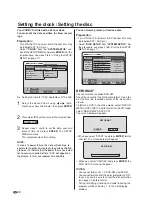 Preview for 22 page of Sharp DV-RW250S Operation Manual