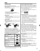 Preview for 9 page of Sharp DV-RW250X Operation Manual