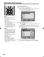 Preview for 42 page of Sharp DV-RW250X Operation Manual