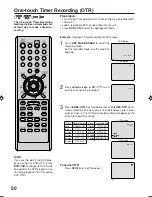 Preview for 52 page of Sharp DV-RW250X Operation Manual