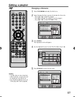 Preview for 59 page of Sharp DV-RW250X Operation Manual