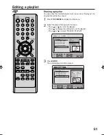 Preview for 63 page of Sharp DV-RW250X Operation Manual