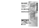 Preview for 1 page of Sharp DV-RW270S Operation Manual