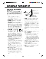 Preview for 3 page of Sharp DV-RW2U Operation Manual