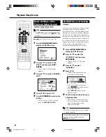 Preview for 82 page of Sharp DV-RW2U Operation Manual