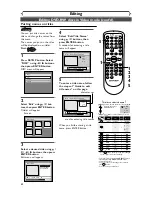 Предварительный просмотр 62 страницы Sharp DV-RW340U Operation Manual