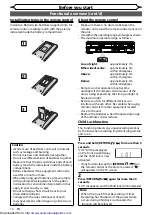 Preview for 10 page of Sharp DV-RW360H Operation Manual