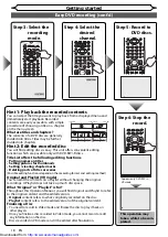 Preview for 18 page of Sharp DV-RW360H Operation Manual