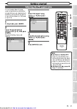 Preview for 23 page of Sharp DV-RW360H Operation Manual