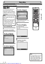 Preview for 28 page of Sharp DV-RW360H Operation Manual