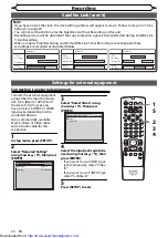 Preview for 36 page of Sharp DV-RW360H Operation Manual