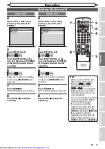 Preview for 39 page of Sharp DV-RW360H Operation Manual