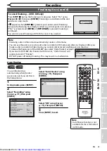 Preview for 41 page of Sharp DV-RW360H Operation Manual