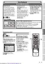 Preview for 45 page of Sharp DV-RW360H Operation Manual