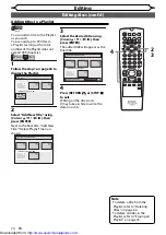 Preview for 74 page of Sharp DV-RW360H Operation Manual