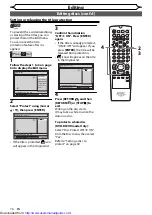 Preview for 76 page of Sharp DV-RW360H Operation Manual