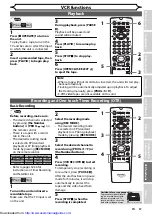 Preview for 87 page of Sharp DV-RW360H Operation Manual