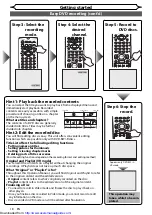 Preview for 18 page of Sharp DV-RW370S Operation Manual