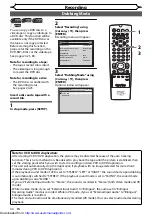 Preview for 40 page of Sharp DV-RW370S Operation Manual